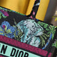 DO Book Tote Blue Multicolor Toile de Jouy Voyage Embroidery 1286