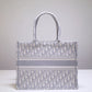DO Book Tote black BIG Handbag 1286 Embroidery LOGO beige