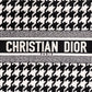 DO Book Tote black BIG Handbag 1286 Embroidery LOGO black and white