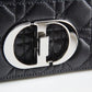 DO 2023 Caro black silver real leather sling shoulder bag