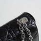 DO 2023 Caro black silver real leather sling shoulder bag