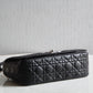 DO 2023 Caro black silver real leather sling shoulder bag
