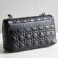 DO 2023 Caro black silver real leather sling shoulder bag