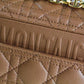 DO 2023 Caro brown real leather sling shoulder bag