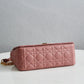 DO 2023 Caro rose red real leather sling shoulder bag