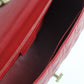 DO 2023 Caro red real leather sling shoulder bag
