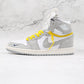 Designer Air Jordan 1 High Switch “Light Smoke Grey” High Q ( Customs And Box ), Jordan 1 Sneakers Active