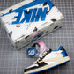 Designer Air Jordan 1 Low Fragment x T-Scott - DM7866-140