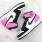 Designer Air Jordan 1 Low Pink AJ1 High Q ( Customs And Box ), Jordan 1 Sneakers Active
