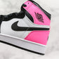 Designer Air Jordan 1 Low Pink AJ1 High Q ( Customs And Box ), Jordan 1 Sneakers Active