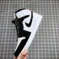 Designer Air Jordan 1 MID Black and White Panda