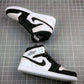 Designer Air Jordan 1 MID Black and White Panda