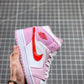 Designer Air Jordan 1 MID Pink Purple Valentine's Day