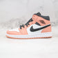 Designer Air Jordan 1 Mid" Digital Pink Quartz High Q ( Customs And Box ), Jordan 1 Sneakers Active