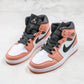 Designer Air Jordan 1 Mid" Digital Pink Quartz High Q ( Customs And Box ), Jordan 1 Sneakers Active