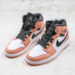 Designer Air Jordan 1 Mid" Digital Pink Quartz High Q ( Customs And Box ), Jordan 1 Sneakers Active