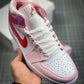 Designer Air Jordan 1 Mid AJ1 Joe 1 White Powder