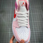 Designer Air Jordan 1 Mid AJ1 Joe 1 White Powder