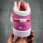 Designer Air Jordan 1 Mid AJ1 Joe 1 White Powder