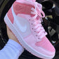 Designer Air Jordan 1 Mid Digital Pink High Q