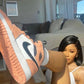 Designer Air Jordan 1 Mid Digital Pink Quartz High Q