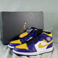 Designer Air Jordan 1 Mid 'Lakers' DQ8426-517