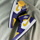 Designer Air Jordan 1 Mid 'Lakers' DQ8426-517