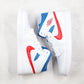 Designer Air Jordan 1 Mid White Blue Red BQ6472-164