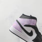 Designer Air Jordan 1 Mid White Tan Navy AJ1