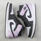 Designer Air Jordan 1 Mid White Tan Navy AJ1
