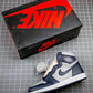 Designer Air Jordan 1 Retro Grey Blue Georgetown