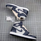 Designer Air Jordan 1 Retro Grey Blue Georgetown