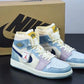 Designer Air Jordan 1 Zoom CMFT Celestine Blue DQ5091 041