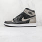 Designer Black Grey Jordan 1 High Q ( Customs And Box ), Jordan 1 Sneakers