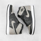 Designer Black Grey Jordan 1 High Q ( Customs And Box ), Jordan 1 Sneakers