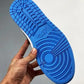 Designer Blue Black White Jordan 1 High Q ( Customs And Box ), Jordan 1 Sneakers Active