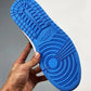 Designer Blue Black White Jordan 1 High Q ( Customs And Box ), Jordan 1 Sneakers Active