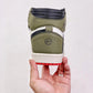 Designer GREEN T-Scott x Fragment x Air Jordan 1 High Q ( Customs And Box ), Jordan 1 Sneakers Active CACTUS JACK