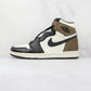 Designer Jordan 1 Retro High Dark Mocha High Q ( Customs And Box ), Jordan 1 Sneakers Active