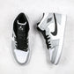 Designer Jordan 1 Mid “Light Smoke Grey” High Q ( Customs And Box ), Jordan 1 Sneakers FREE SHIPPING