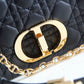 DO 2023 Caro black real leather sling shoulder bag
