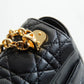 DO 2023 Caro black real leather sling shoulder bag