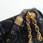DO 2023 Caro black real leather sling shoulder bag