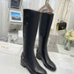 DIOR D FOLK BOOT CALFSKIN BLACK