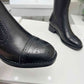 DIOR D FOLK BOOT CALFSKIN BLACK