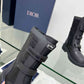 DIOR DIO(R)EVOLUTION ANKLE BOOTS RUBBER MACCROCANNAGE BLACK