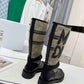 DIOR D MAJOR BOOT WITH MISS DIOR PRINT WARM TAUPE KDI929CMV S44X