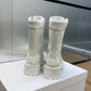DIOR D LEADER ANKLE BOOT WHITE KDI733CQC S03W