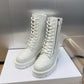 DIOR D LEADER ANKLE BOOT WHITE KDI733CQC S03W