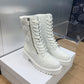 DIOR D LEADER ANKLE BOOT WHITE KDI733CQC S03W